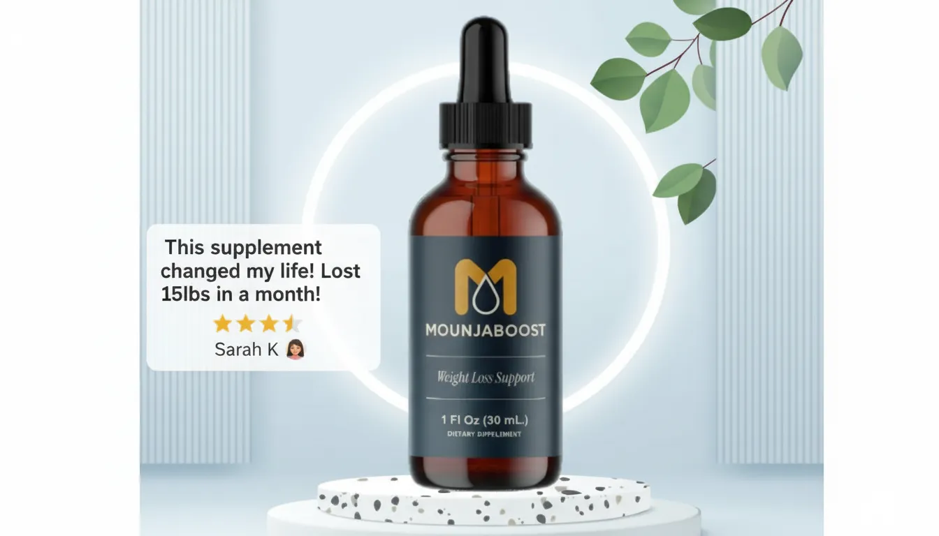 MounjaBoost supplement bottle