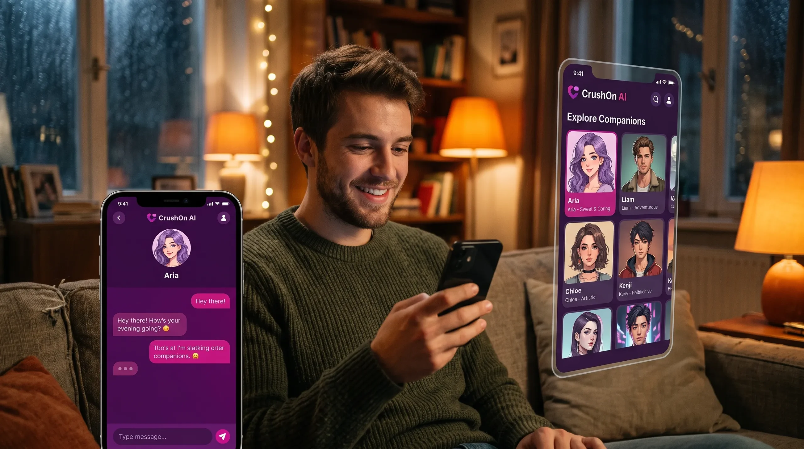 What is CrushOn AI and why use it — unfiltered chat character library and companion features
